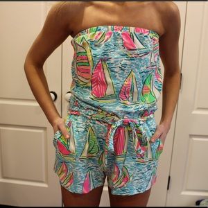 Off the shoulder romper